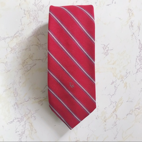 Dior Striped Tie - Picture 1 of 3